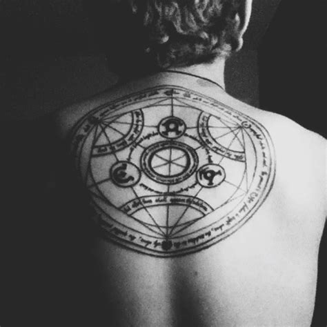 Magic circle tattooo
